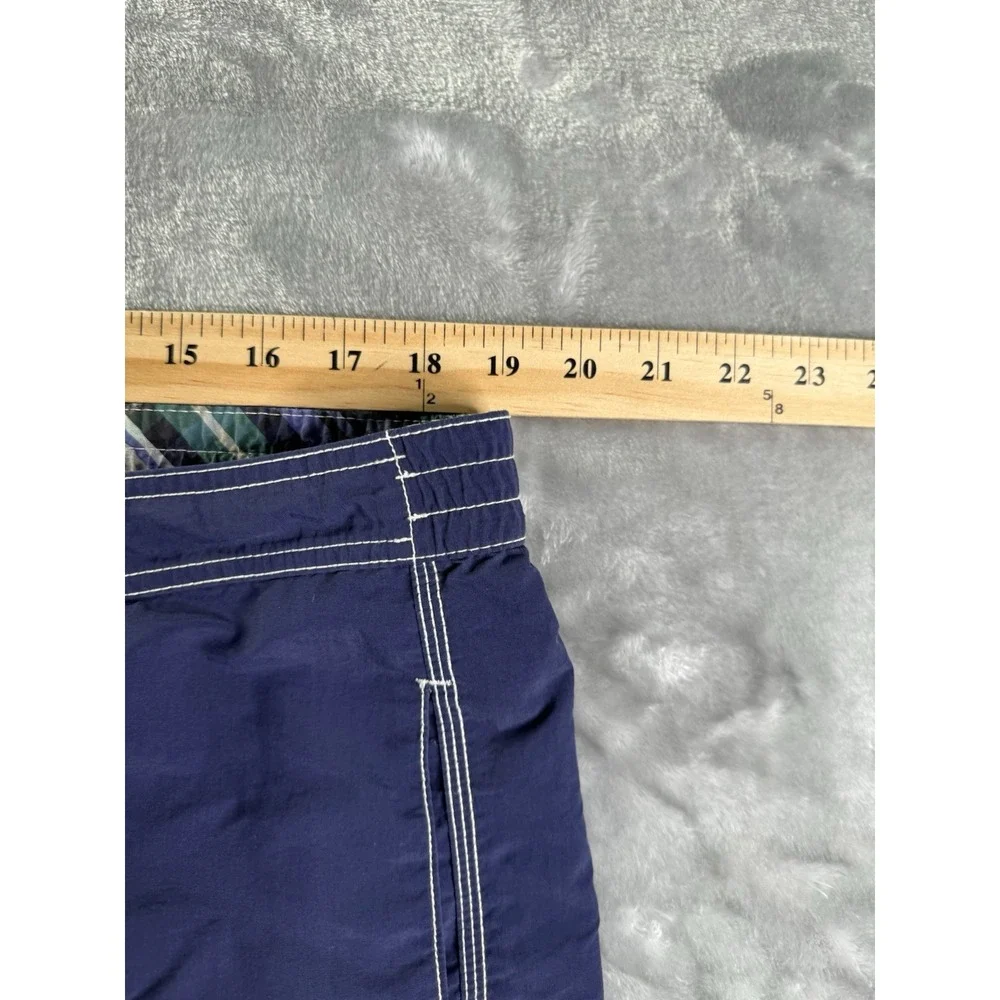 Polo Ralph Lauren Mens XL Blue Beach Ocean Scene Swim Shorts Trunks
